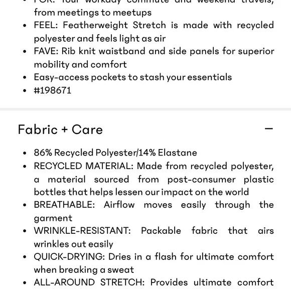 NWT Athleta Brooklyn Ankle Pant - Picture 5 of 5